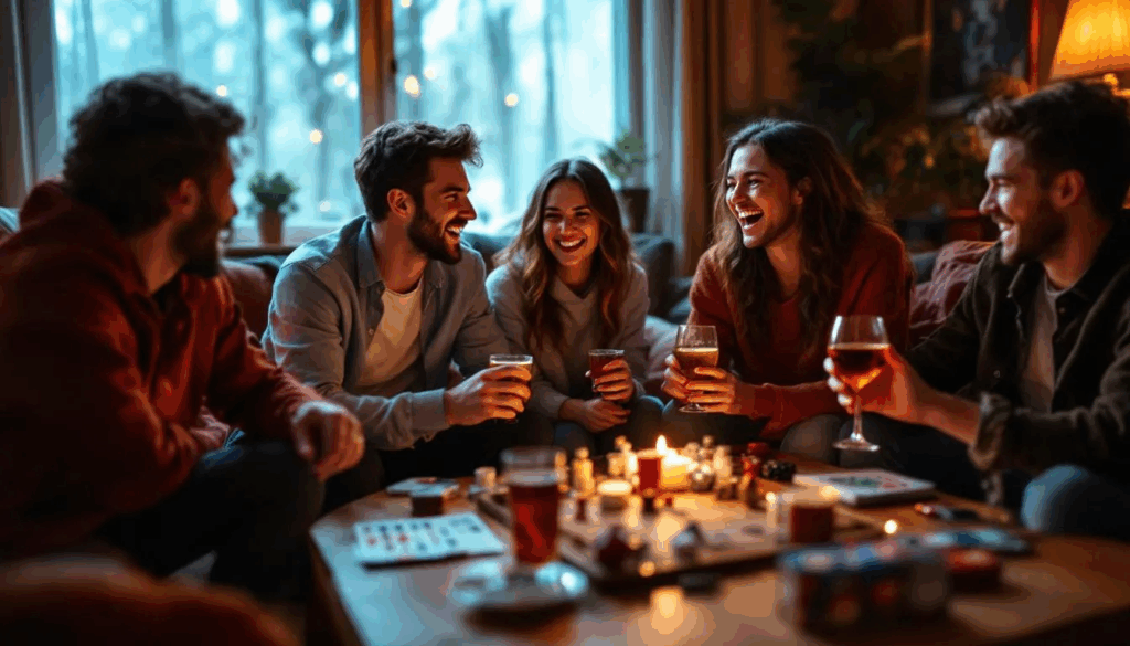 Kreative Trinkspiele ohne Zubehör