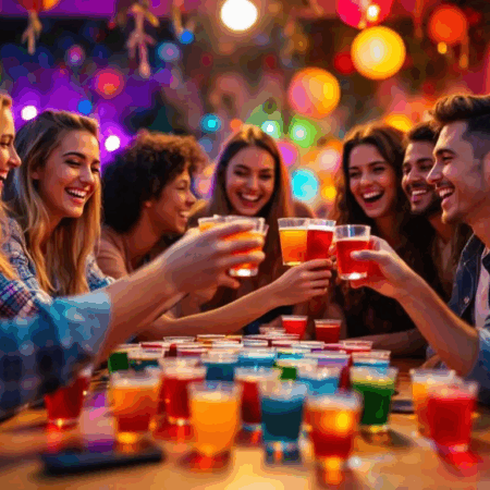 Trinkspiele ohne Zubehör: Die 15 besten Ideen für jede Party