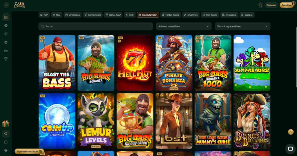 CashLounge Spielautomaten